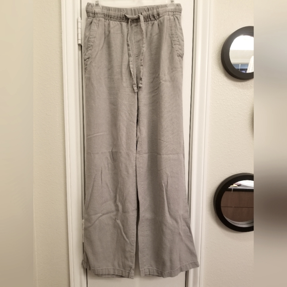 Old Navy Grey Wide Leg Pants